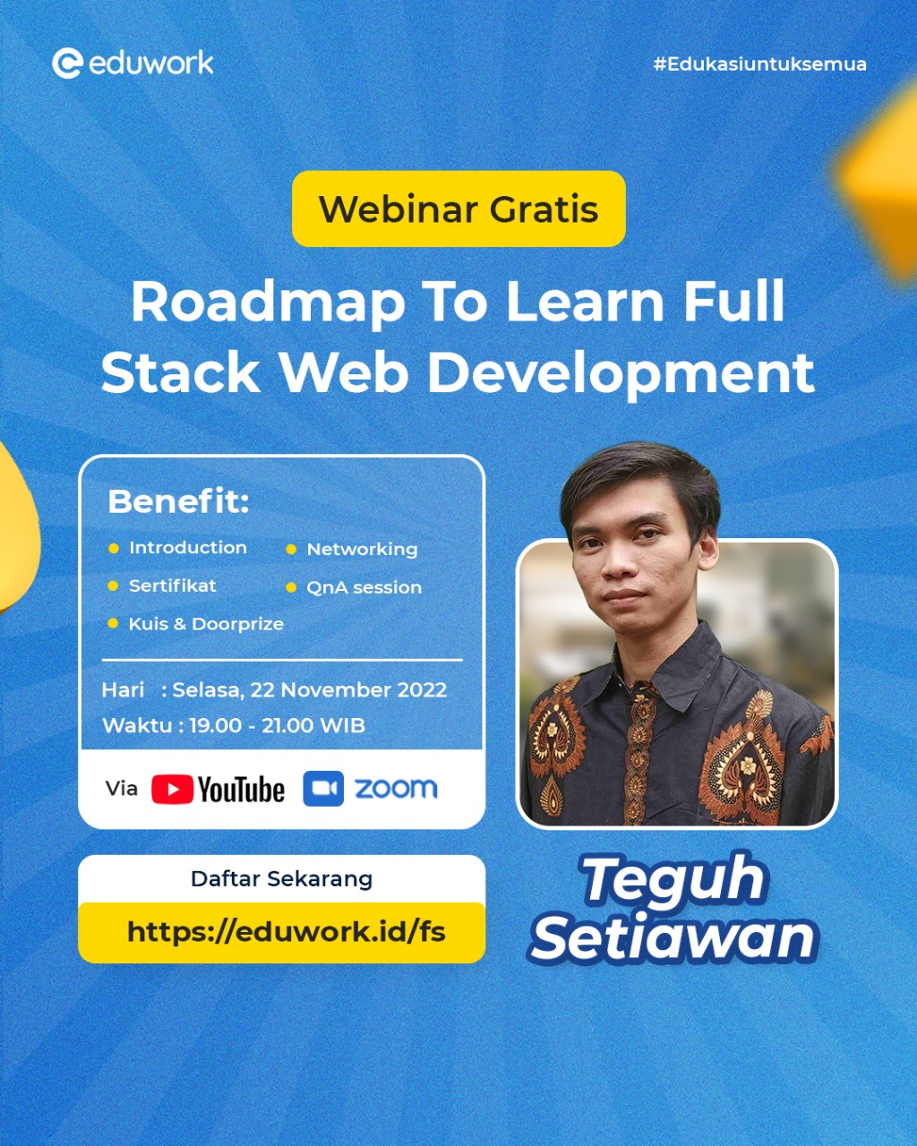 Hero Image - Roadmap To Learn Full Stack Web Development